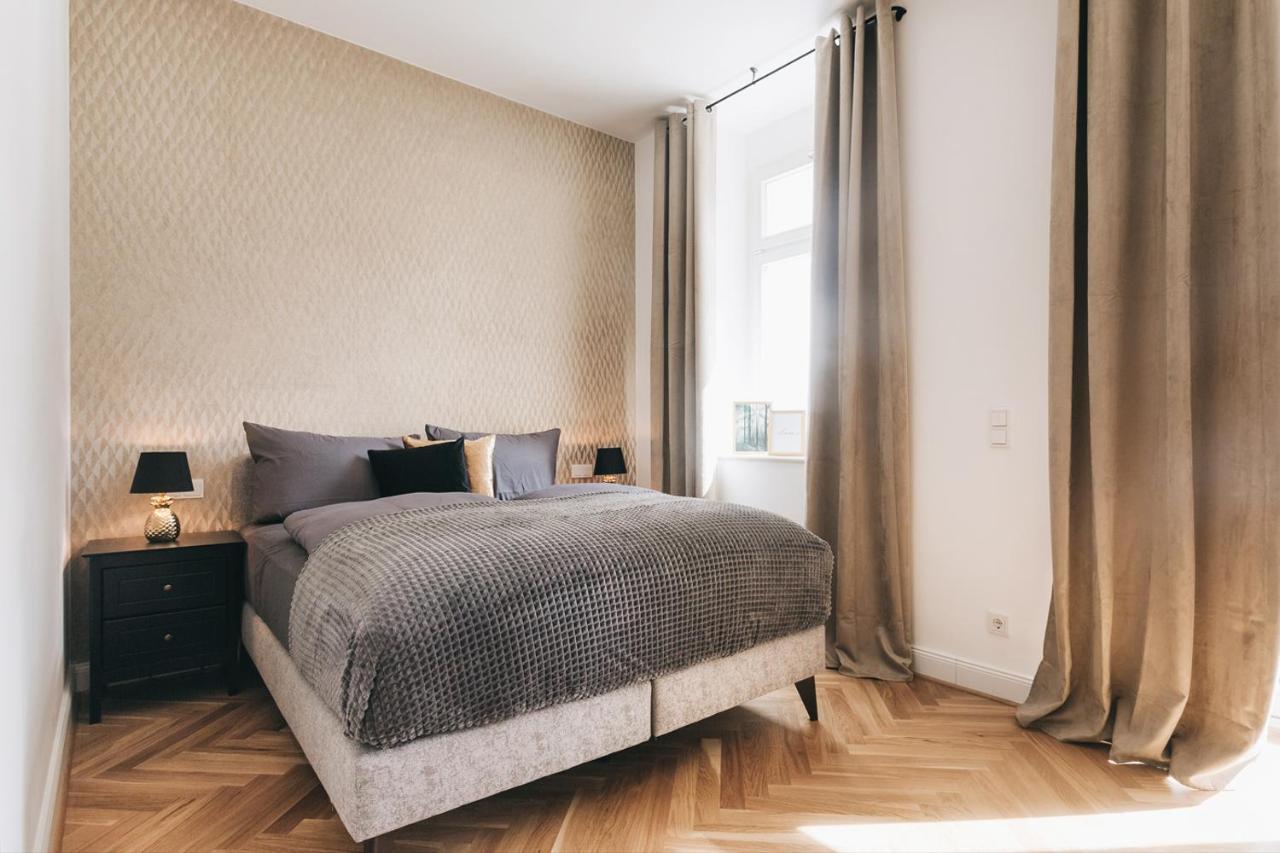 Tip! Modernes 90 Qm City-Apartment Mit Stil & Komfort In Toplage Дрезден Екстер'єр фото